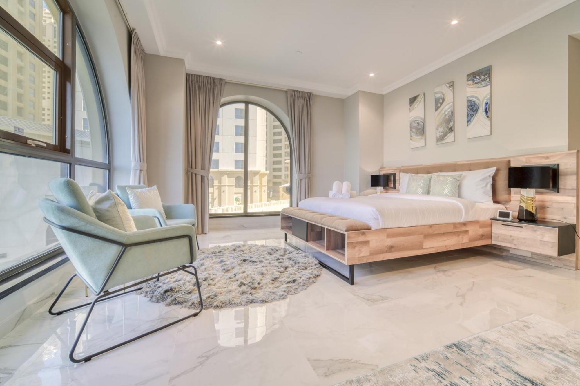Luxurious 4 Bedroom Duplex With Terrace & Sea View Dubai Exterior foto