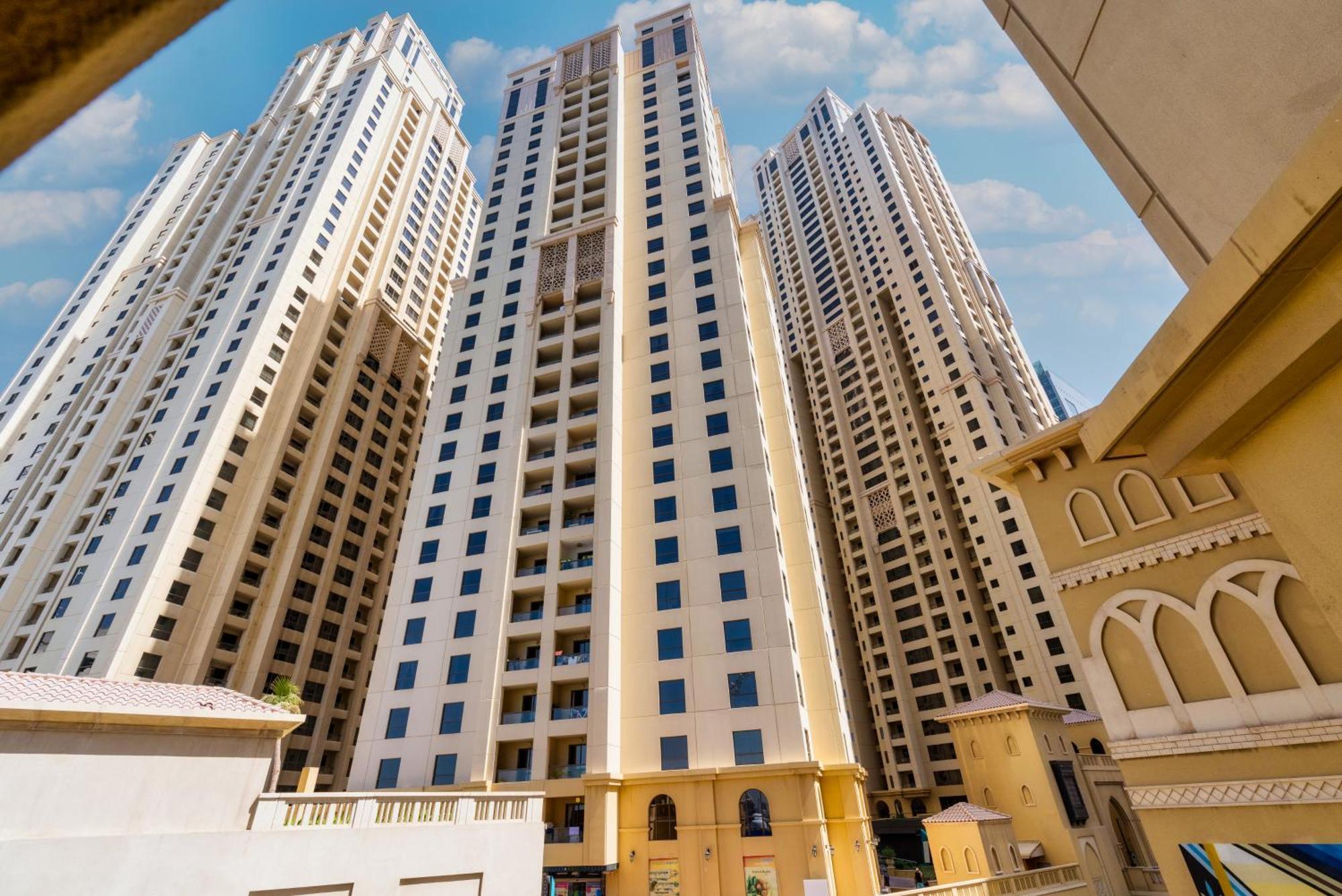 Luxurious 4 Bedroom Duplex With Terrace & Sea View Dubai Exterior foto